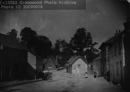 Picture of Fore street with cart
