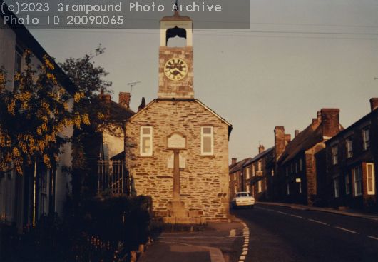 Picture of Clock tower at sunset