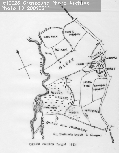 Picture of Map of Creed 1831