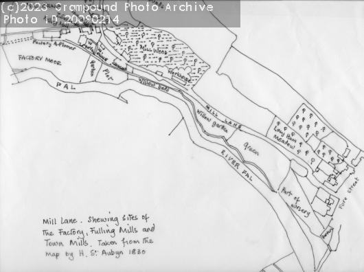 Picture of Sketch Map of Town Mills