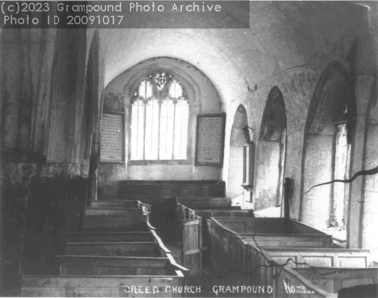 Picture of Box Pews in Creed Church
