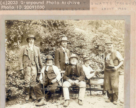 Picture of Employees of Trewithen Estate c1900