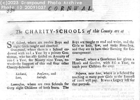 Picture of Grampound Charity School