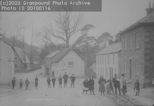 Picture of Bridge and Cottages c1910