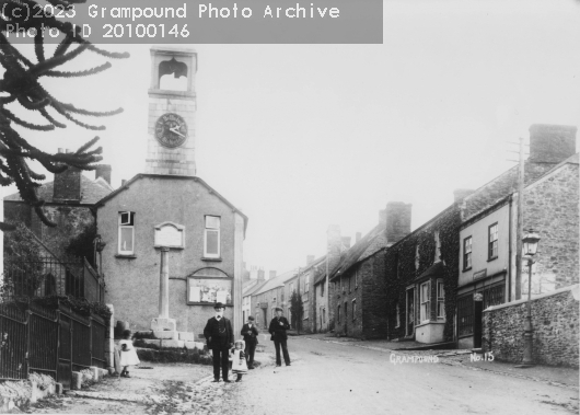 Picture of Town Hall and Polman's Store