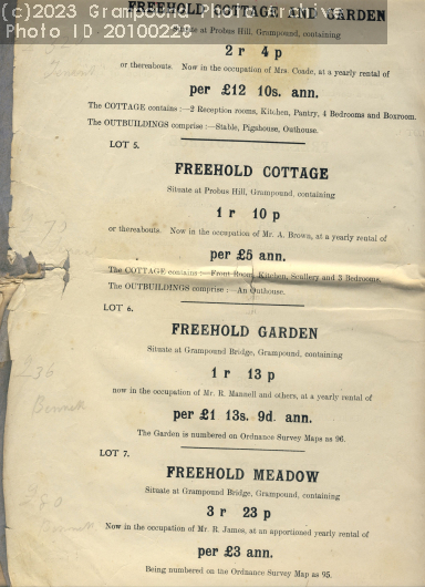 Picture of Property sale 1919: Lots 4-7 Old Hill