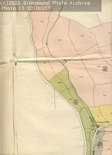 Picture of Property sale 1919 map - Mill Lane area 