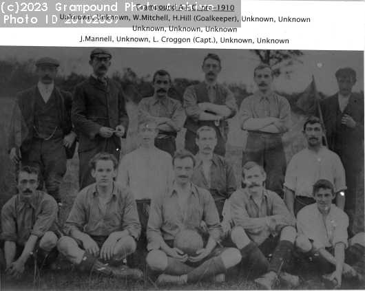 Picture of Grampound Football Club pre-1910