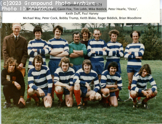 Picture of Grampound Football Club 1973-74