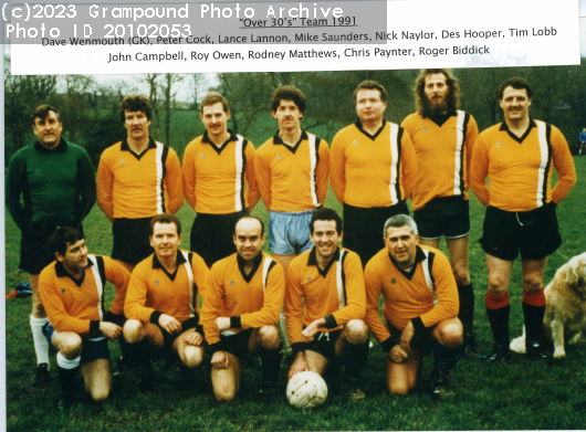 Picture of Grampound Football Club - over 30s - 1991