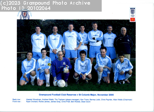 Picture of Grampound Football Club 2005 Reserves