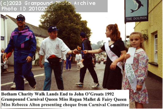 Picture of Ian Botham Charity Walk 1992