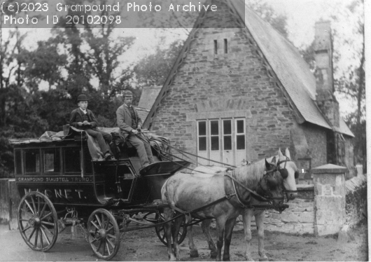 Picture of Grampound School c1910