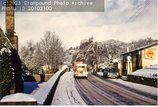 Picture of Petrol Station in Grampound c1963