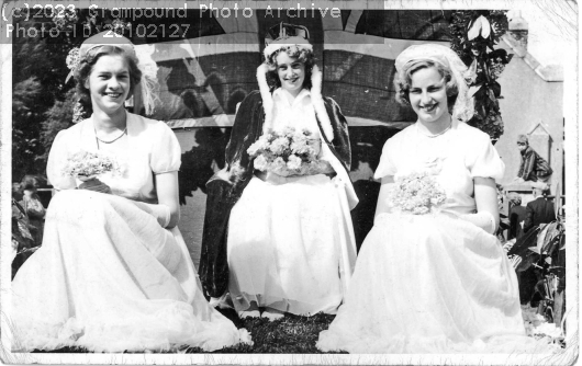 Picture of Grampound Road Carnival Queen 1954
