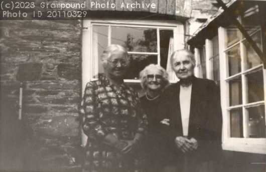 Picture of Miss Grigg, Mrs Crispin and Mrs Colley 1959