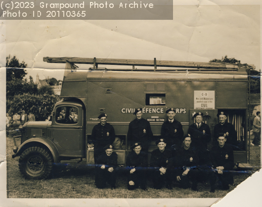 Picture of Grampound Civil Defence Corps 1940s