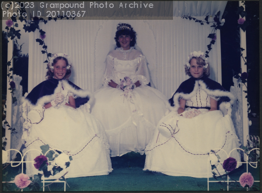 Picture of Grampound Carnival Queen 1983