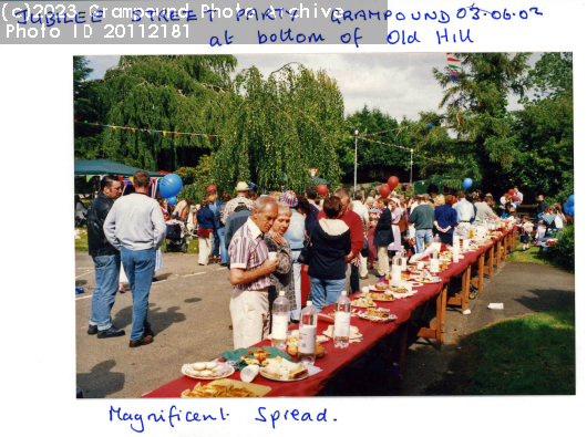 Picture of Golden Jubilee Party 2002