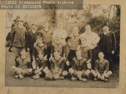 Picture of Grampound Football Club 1909-10