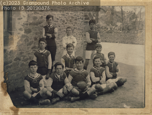 Picture of Grampound School Football Team 1925