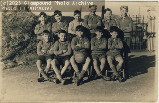 Picture of Grampound School Football Team 1949