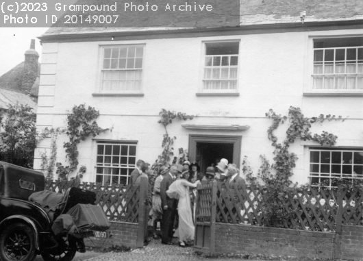 Picture of Sidney and Joyce Allen wedding