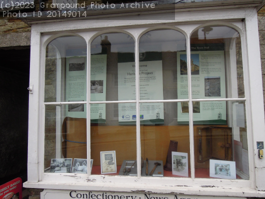 Picture of Post Office / Hollies Store window display 2013