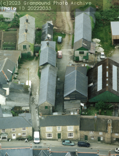 Picture of Aerial photo of Manor Tannery sheds 1993